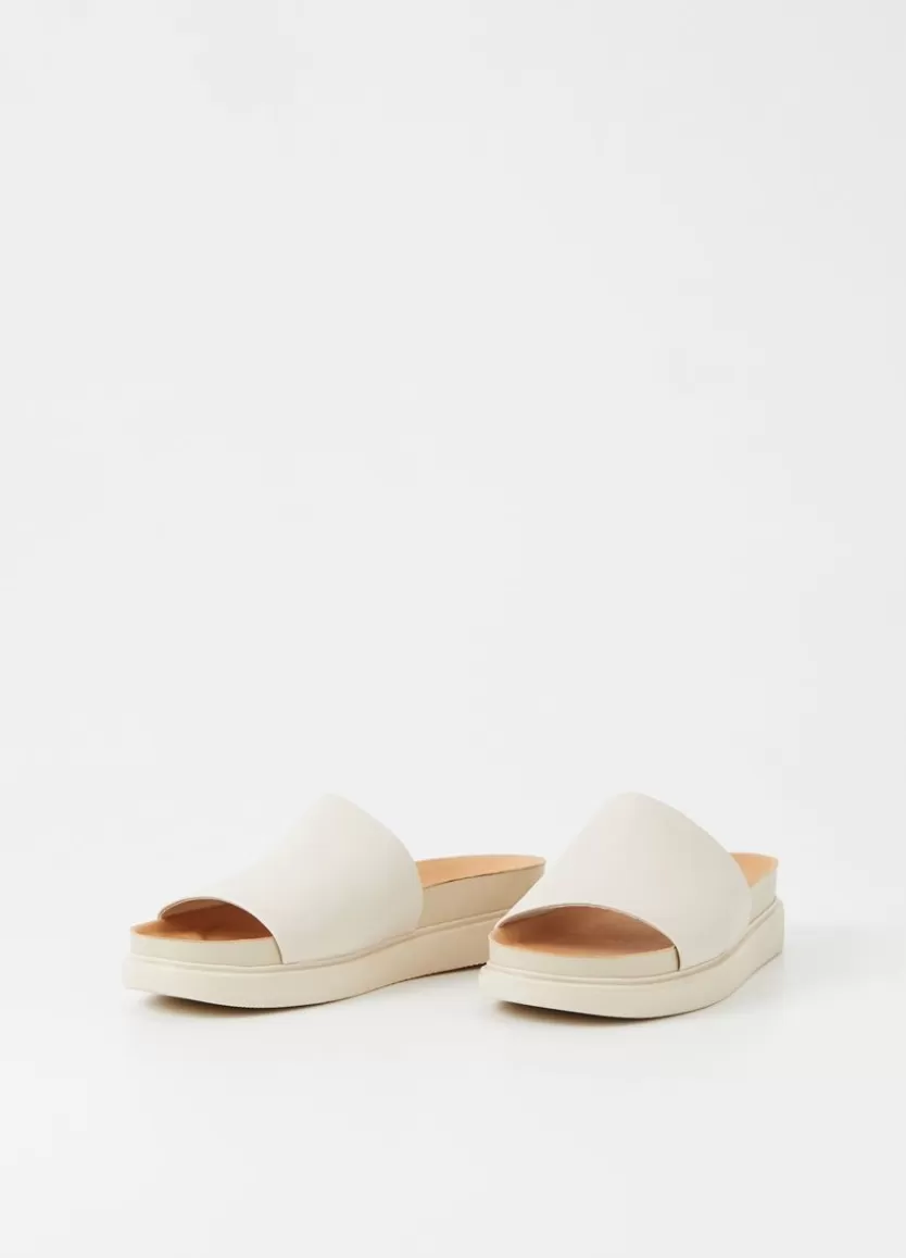 Sandals*Vagabond Erin Sandals Off White Leather