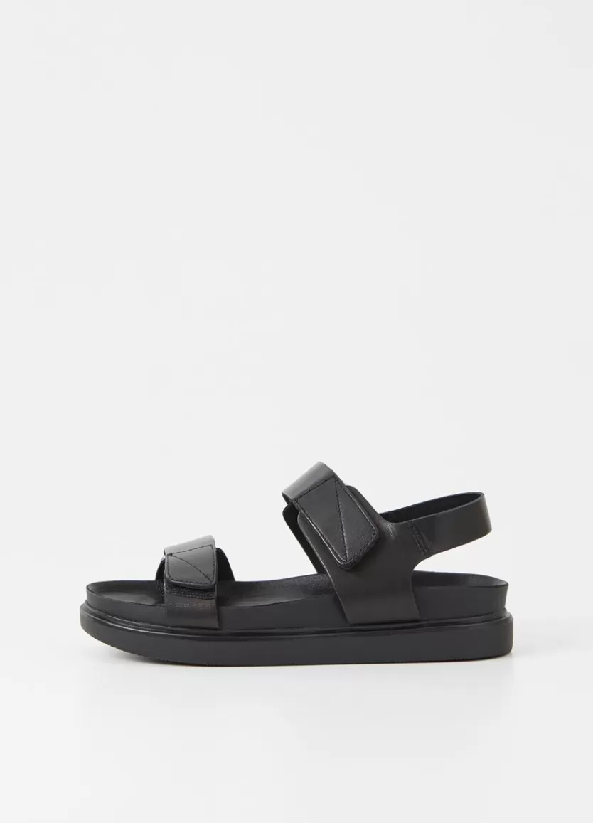 Sandals*Vagabond Erin Sandals Black Leather