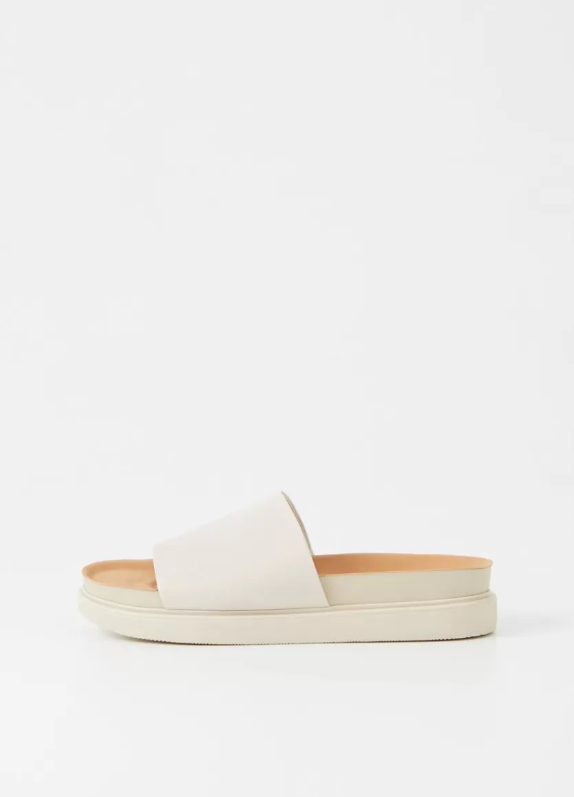 Sandals*Vagabond Erin Sandals Off White Leather