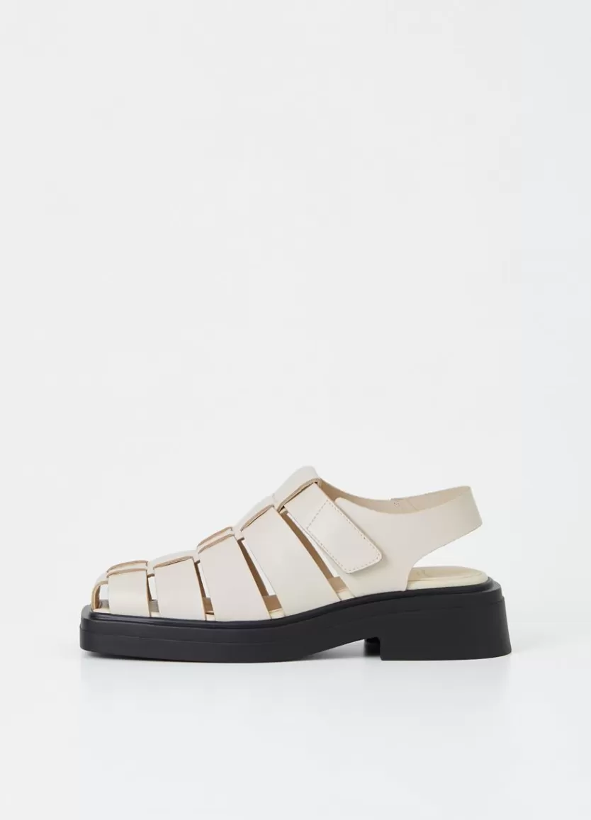 Sandals*Vagabond Eyra Sandals Off White Leather