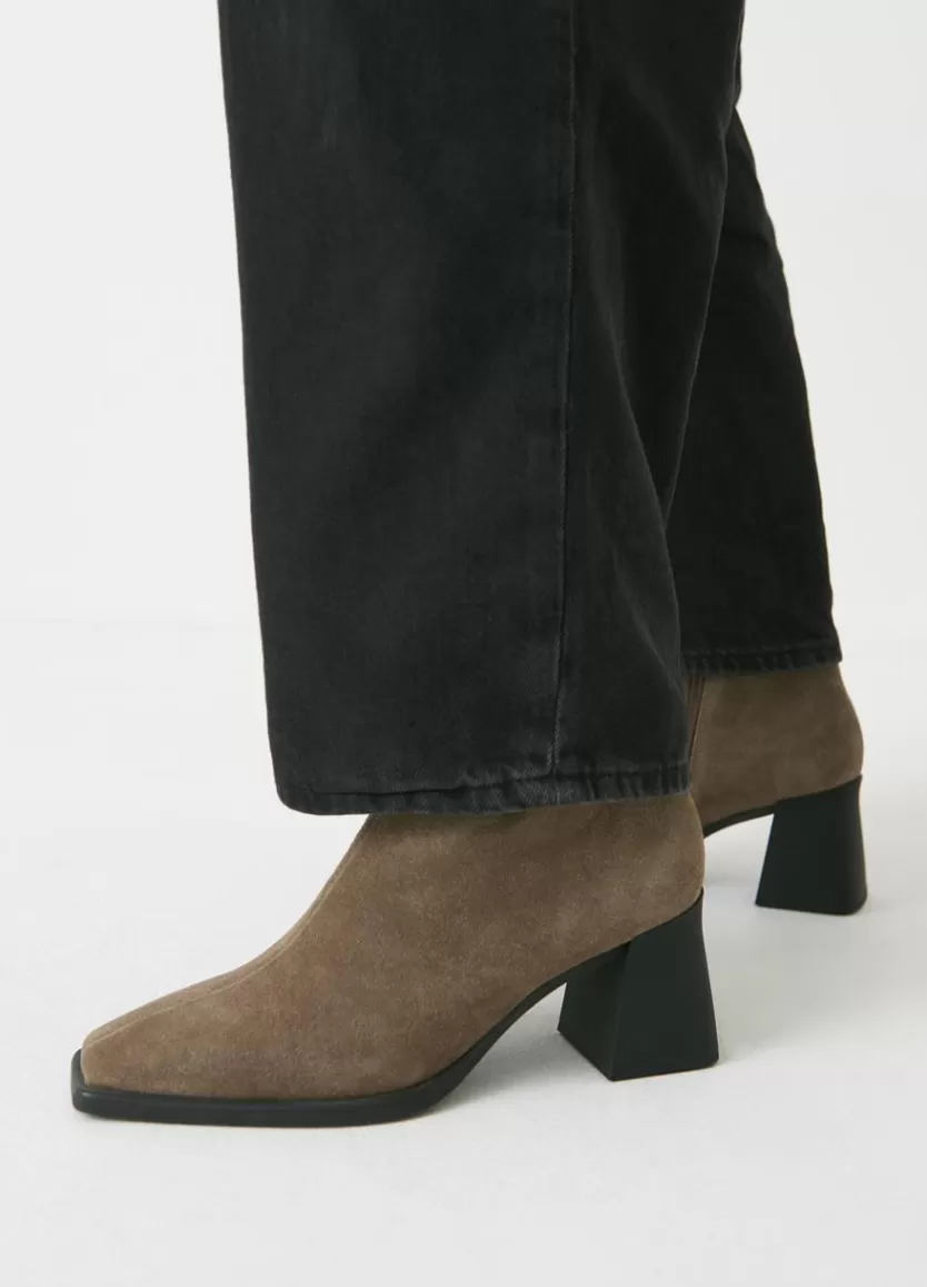 Boots*Vagabond Hedda Boots Brown Suede