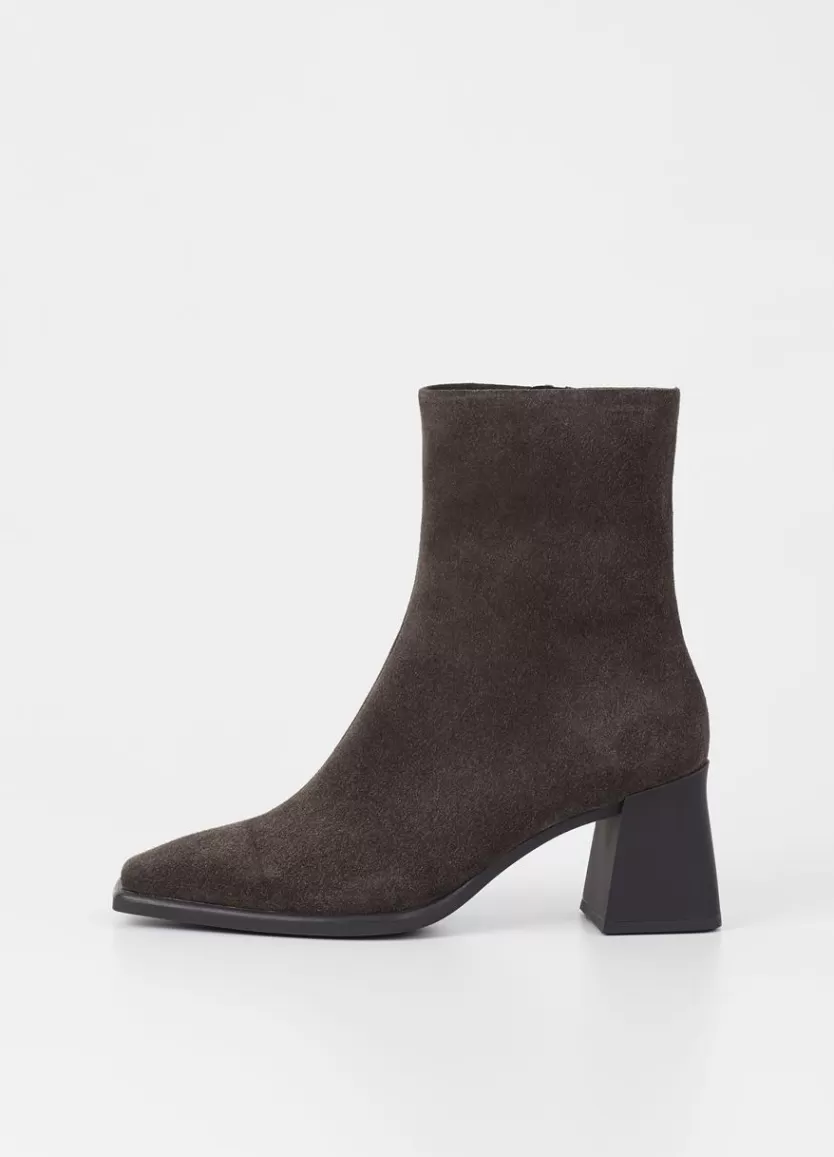 Boots*Vagabond Hedda Boots Dark Grey Suede