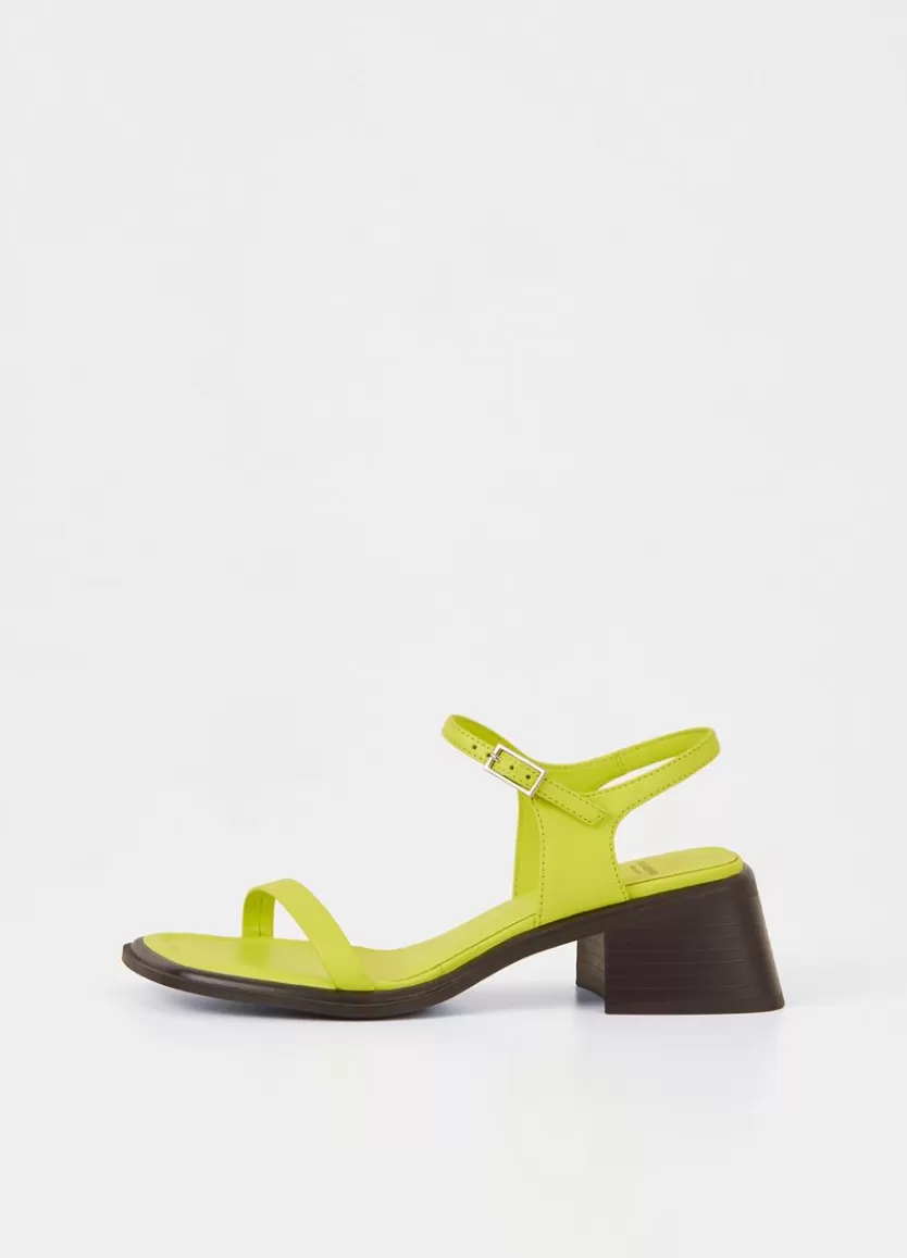 Sandals*Vagabond Ines Sandals Green Leather