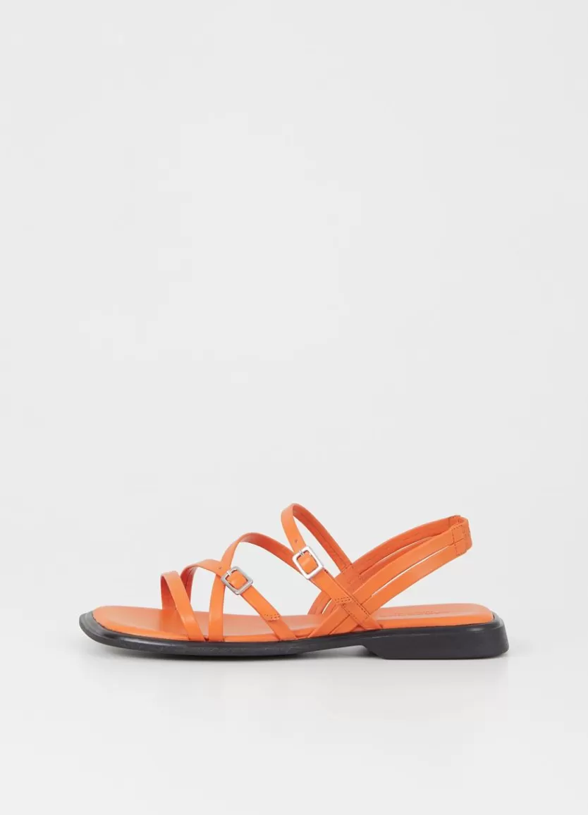 Sandals*Vagabond Izzy Sandals Orange Leather