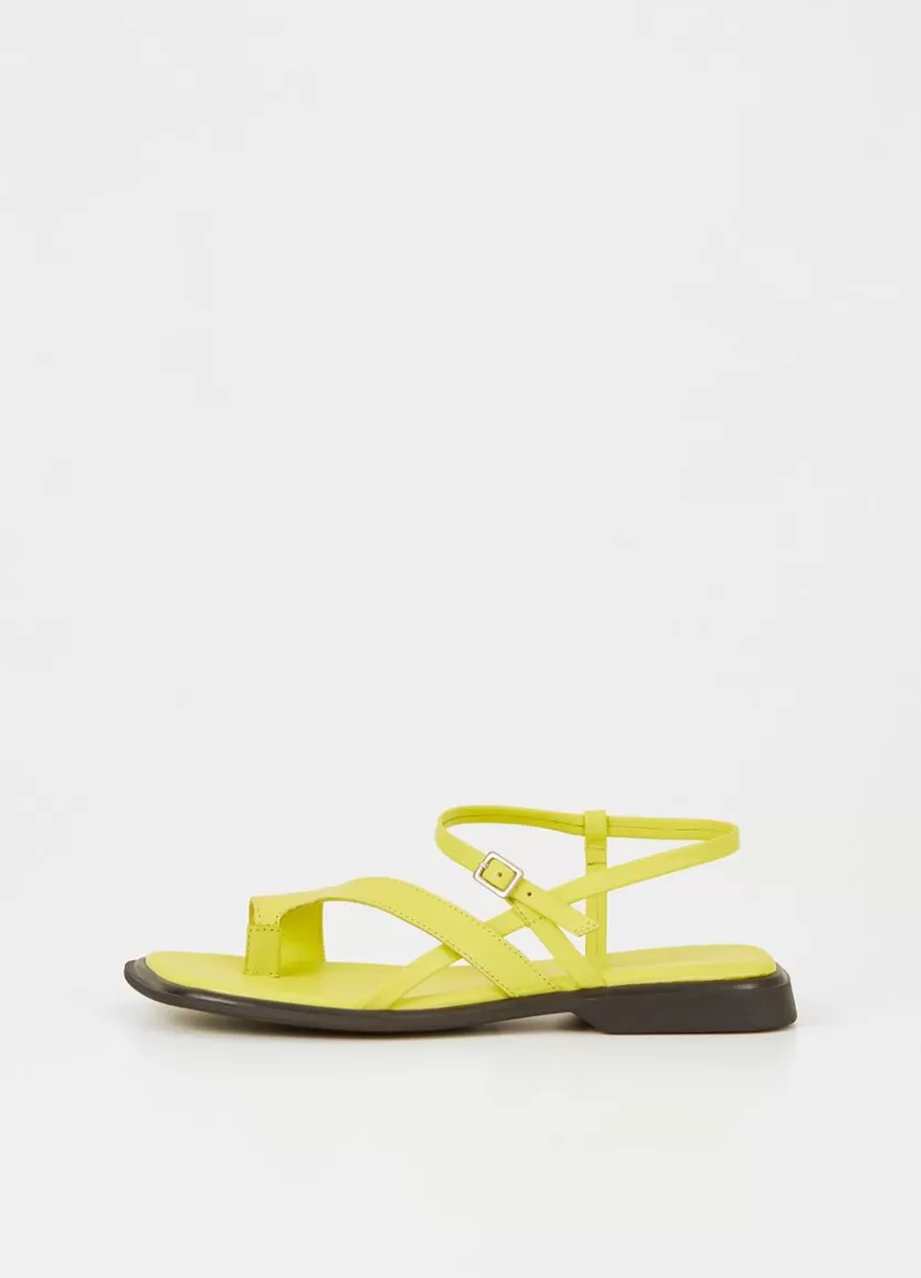 Sandals*Vagabond Izzy Sandals Light Green Leather