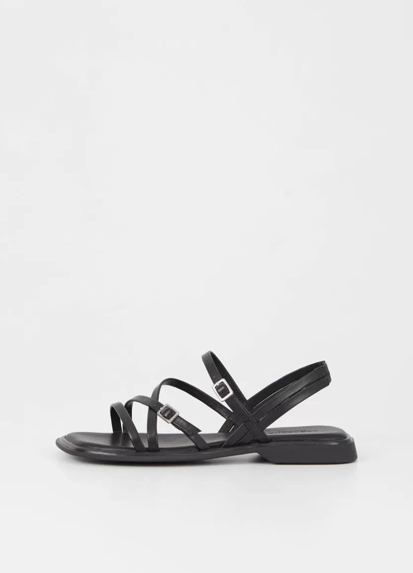 Sandals*Vagabond Izzy Sandals Black Leather