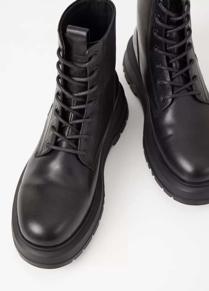 Boots*Vagabond Jeff Boots Black Leather