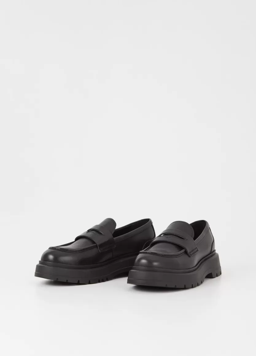 Loafers*Vagabond Jeff Loafer Black Leather