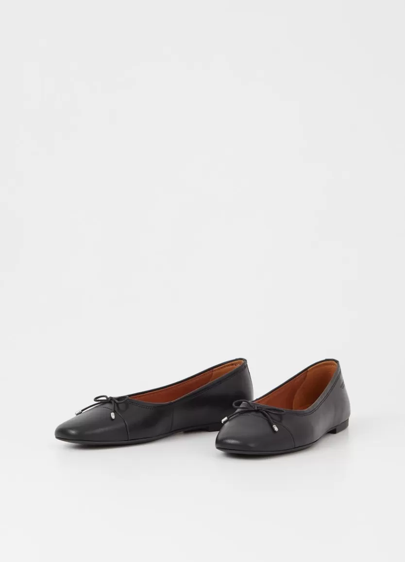 Ballet Flats*Vagabond Jolin Shoes Black Leather