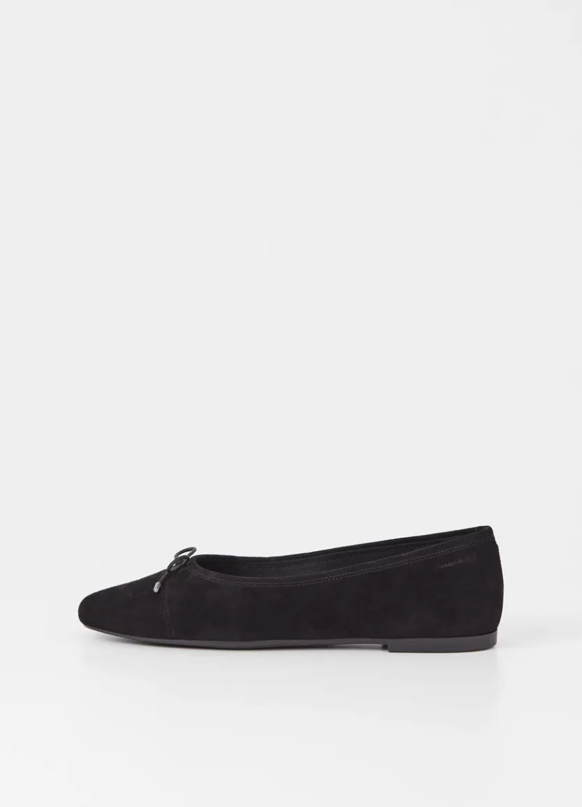 Ballet Flats*Vagabond Jolin Shoes Black Suede