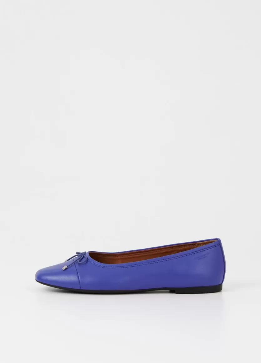 Ballet Flats*Vagabond Jolin Shoes Blue Leather