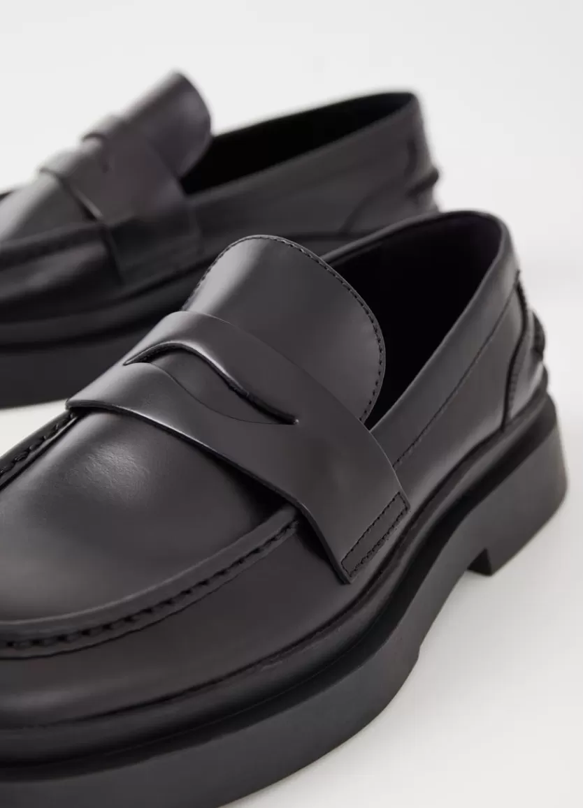 Loafers*Vagabond Mike Loafer Black Leather