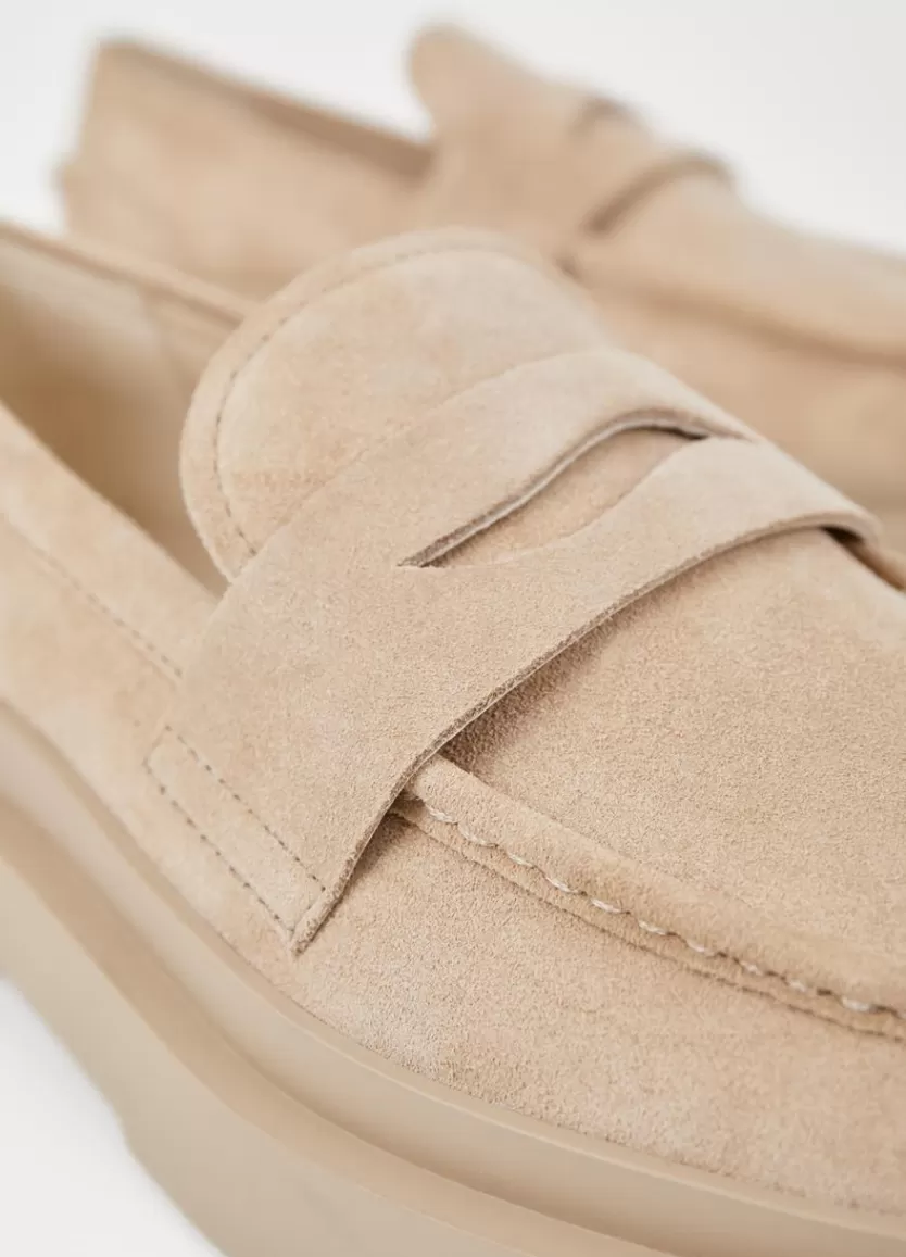 Loafers*Vagabond Mike Loafer Beige Suede