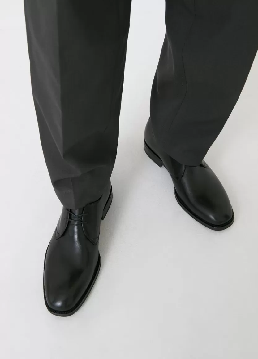 Dress Shoes*Vagabond Percy Shoes Black Leather