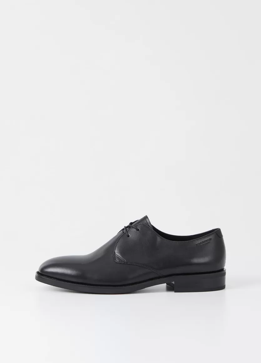 Dress Shoes*Vagabond Percy Shoes Black Leather