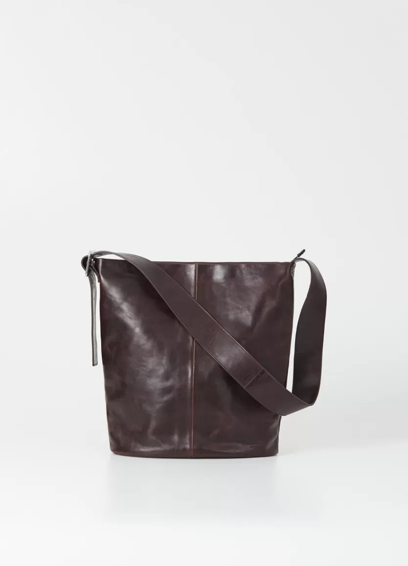 Bags*Vagabond Stockholm Bag Dark Brown Leather