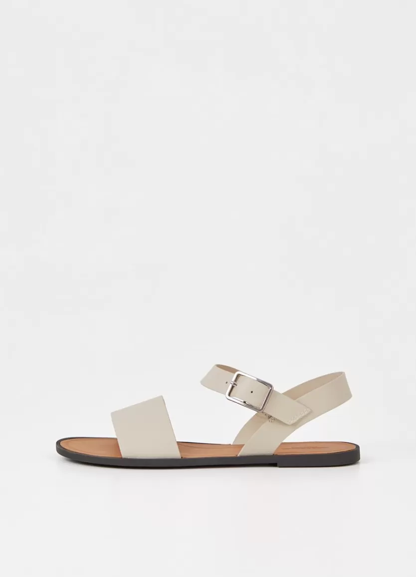 Sandals*Vagabond Tia 2.0 Sandals Off White Leather