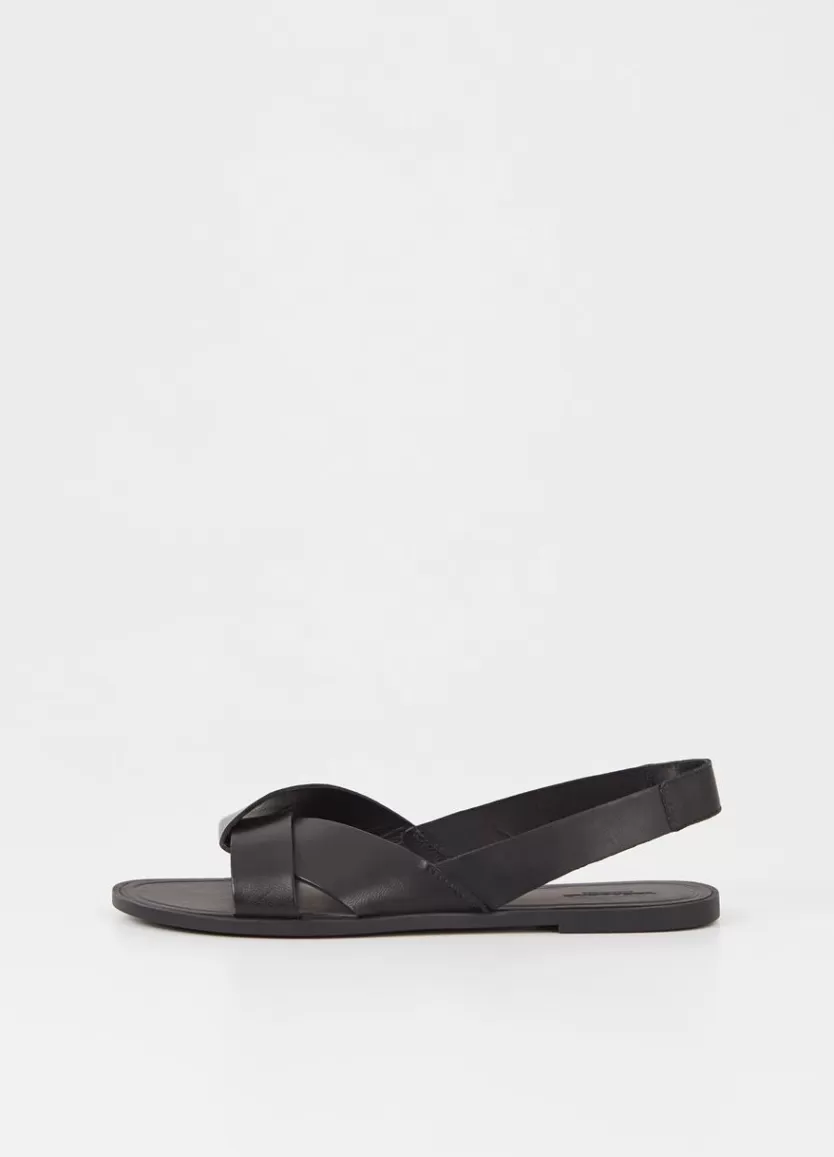 Sandals*Vagabond Tia 2.0 Sandals Black Leather