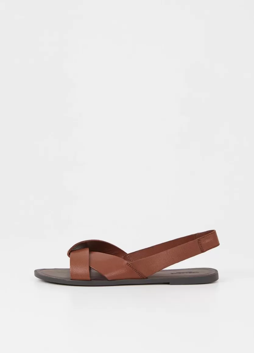 Sandals*Vagabond Tia 2.0 Sandals Brown Leather