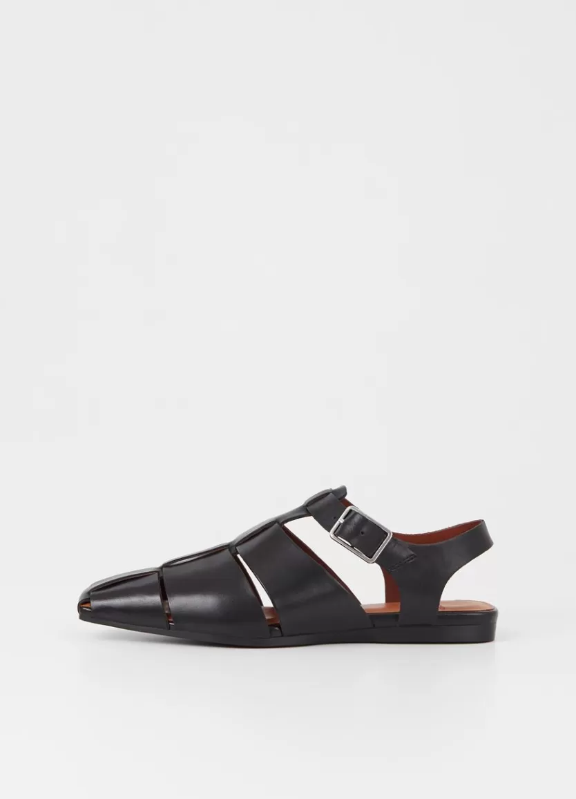 Sandals*Vagabond Wioletta Sandals Black Leather