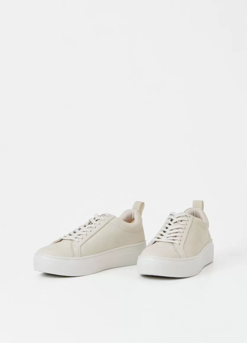 Sneakers*Vagabond Zoe Platform Sneakers Off White Nubuck