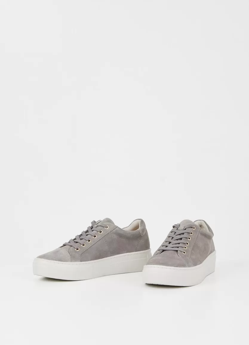 Sneakers*Vagabond Zoe Platform Sneakers Grey Suede